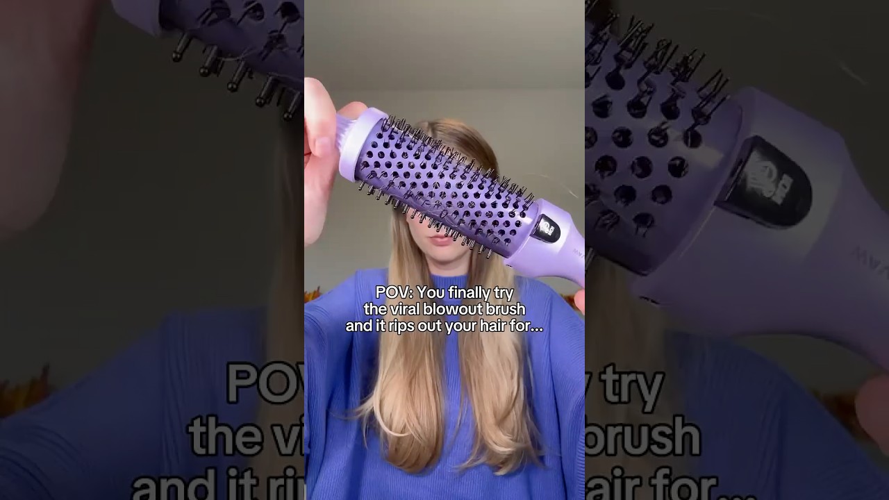 I tested the viral wavy talk thermal brush so you don’t have to…