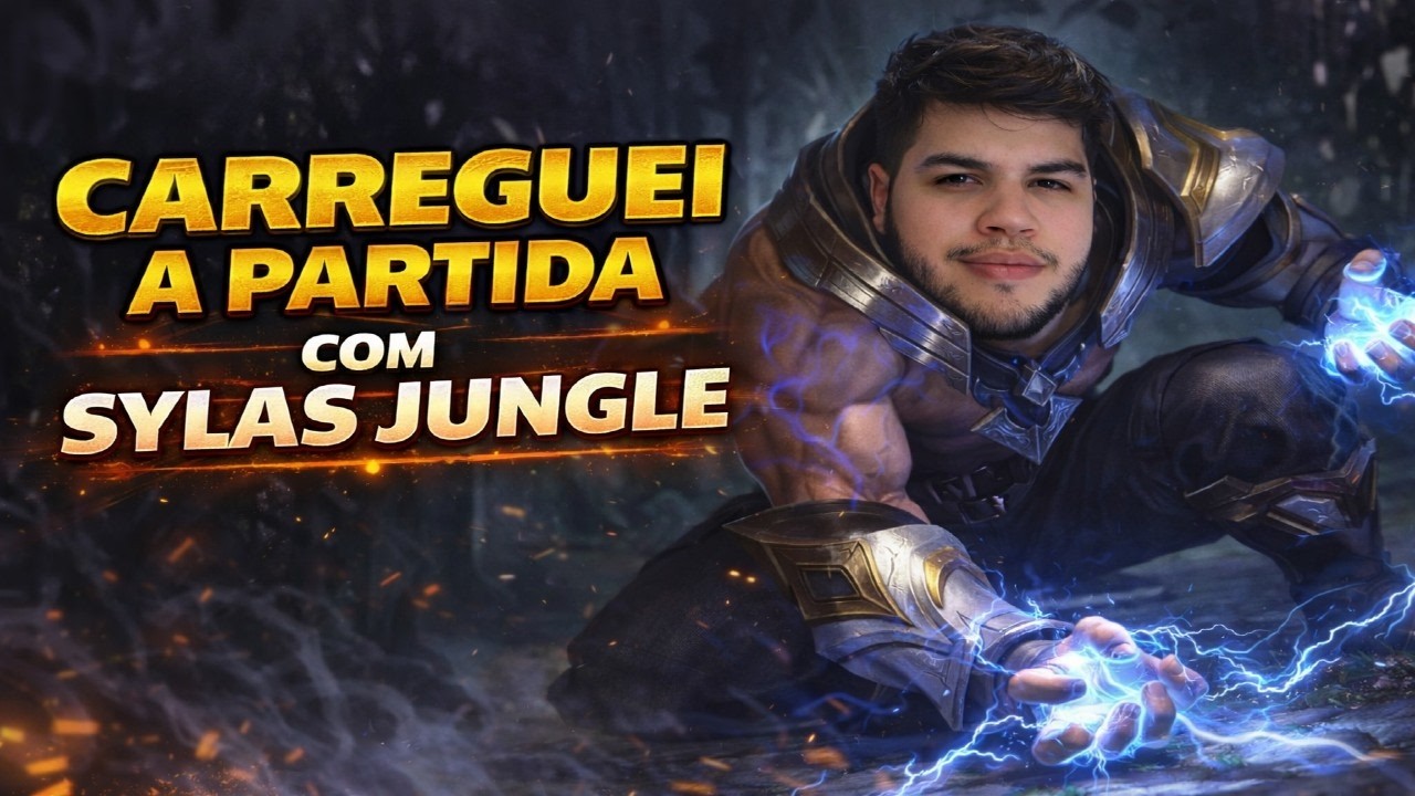 SYLAS JUNGLE A PARTIDA MAIS DIFÍCIL DA MINHA VIDA!