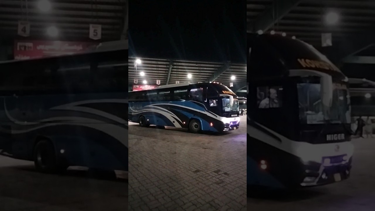 Kohistan Faisal Movers bus Faisalabad Terminal 