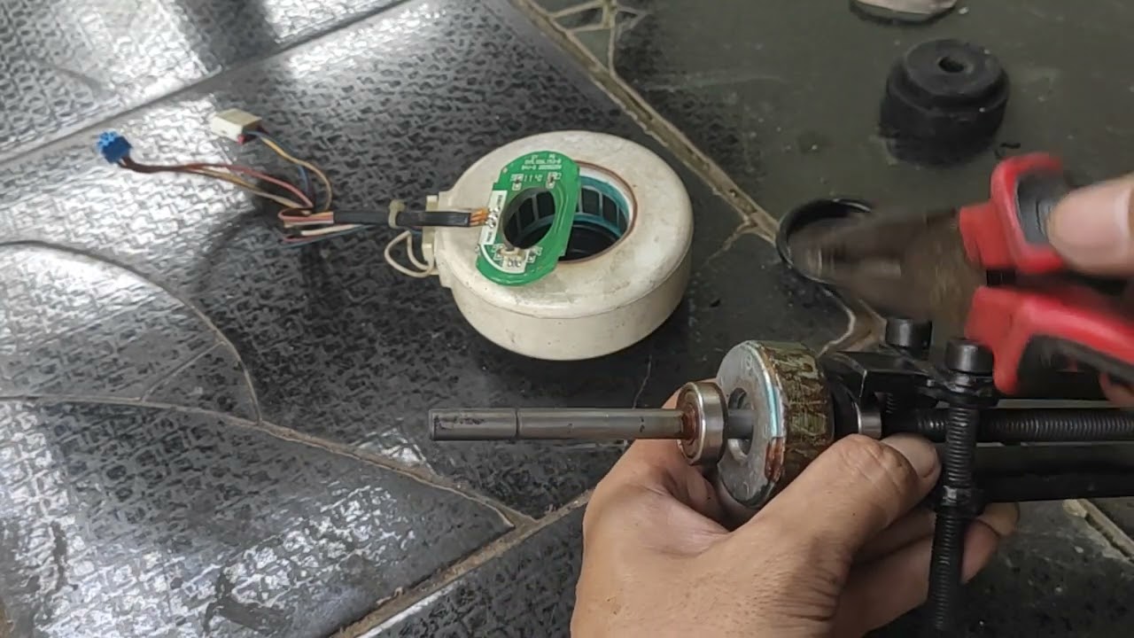 Cara melepas dan mengganti bearing Fan Indoor AC Split