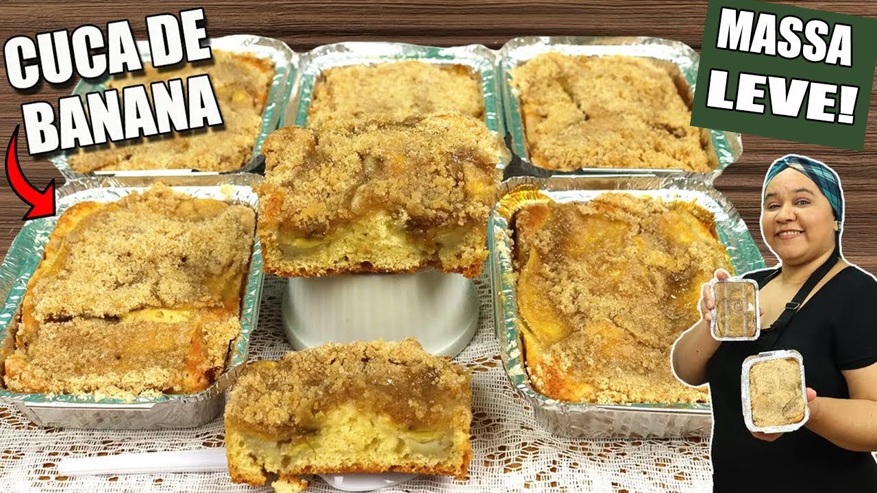 CUCA DE BANANA na Marmita DELICIOSA !!  cozinha sem misterio