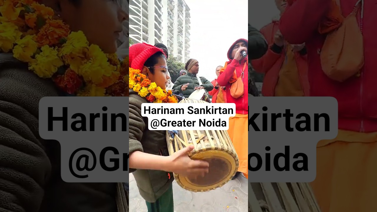 Harinam Sankirtan @Greater Noida West (Super Ecovillage 1) | Iskcon Noida 