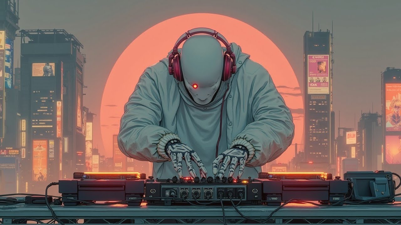 Deep Melodic Techno Trance Mix for Focus | Futuristic Concentration Beats