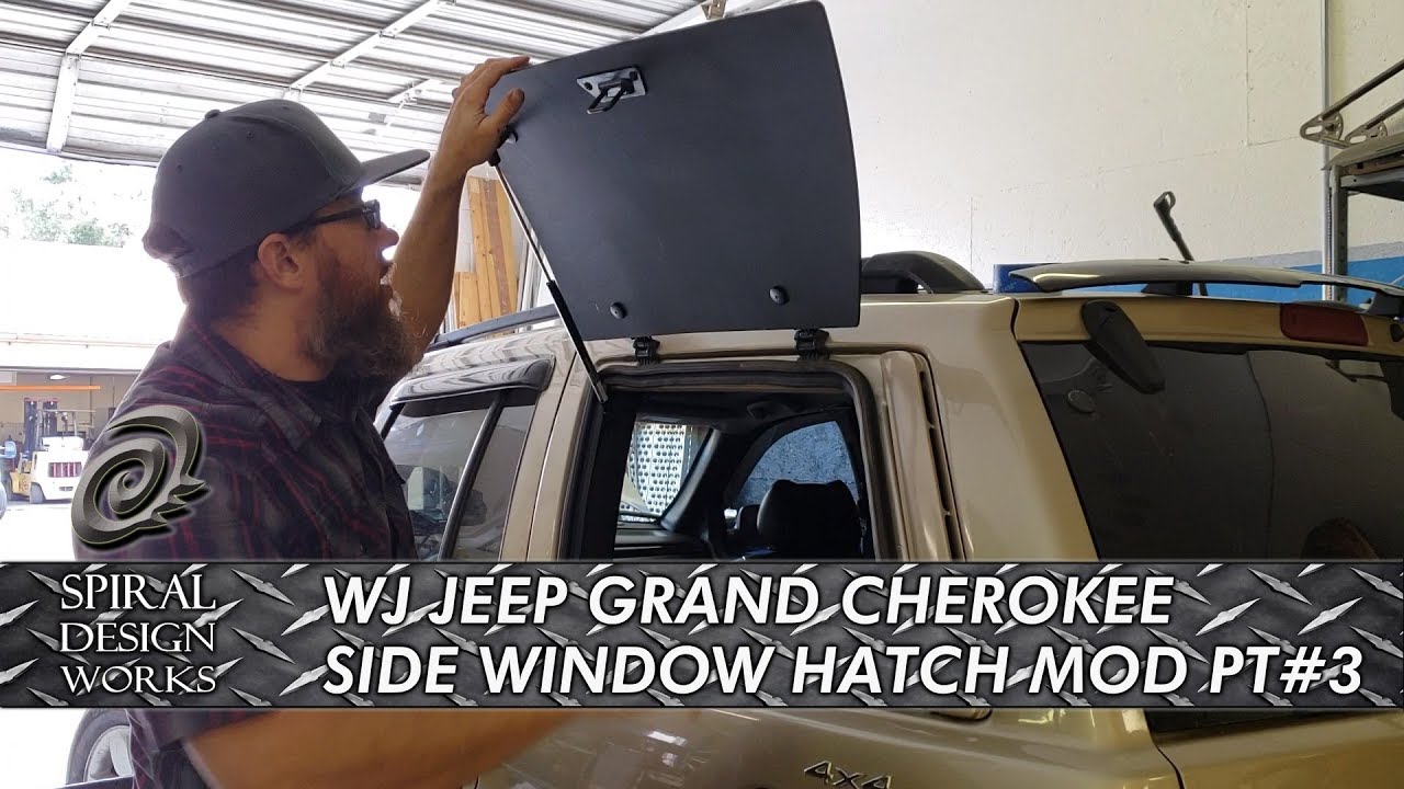 EP.18-WJ Jeep Grand Cherokee Side window hatch Part 3