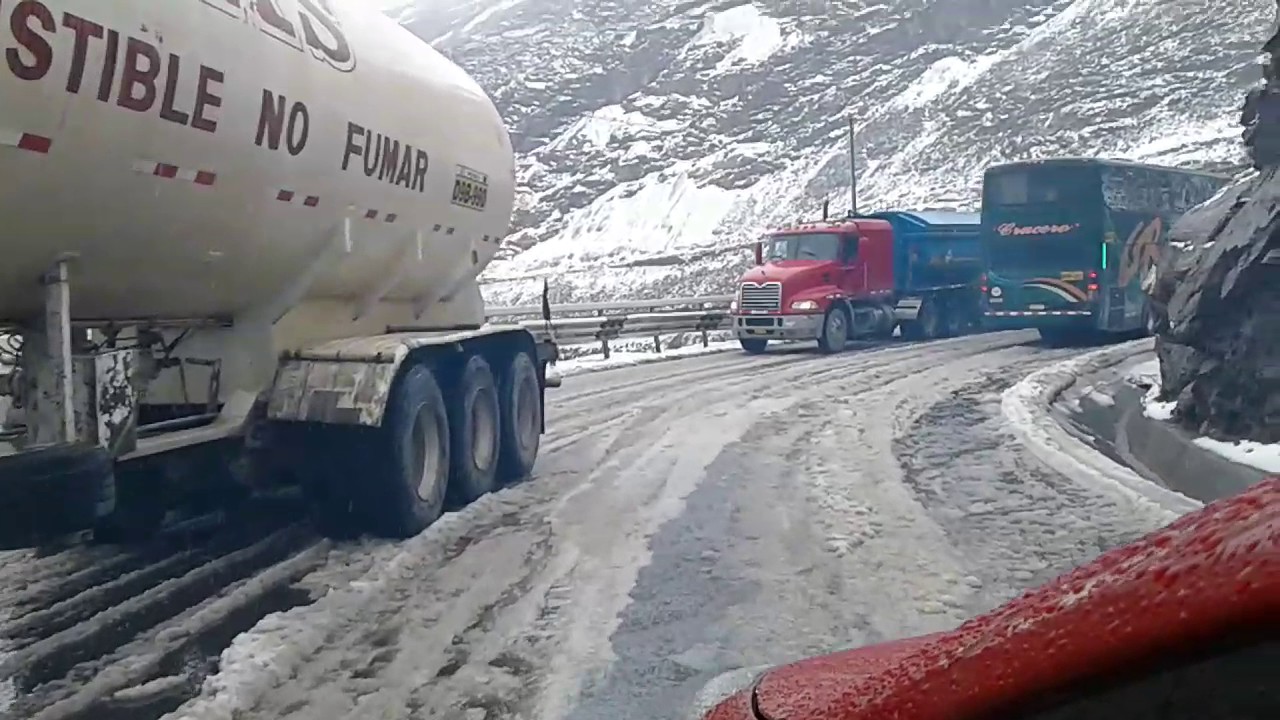 Bajando ticlio 15 de enero 2017