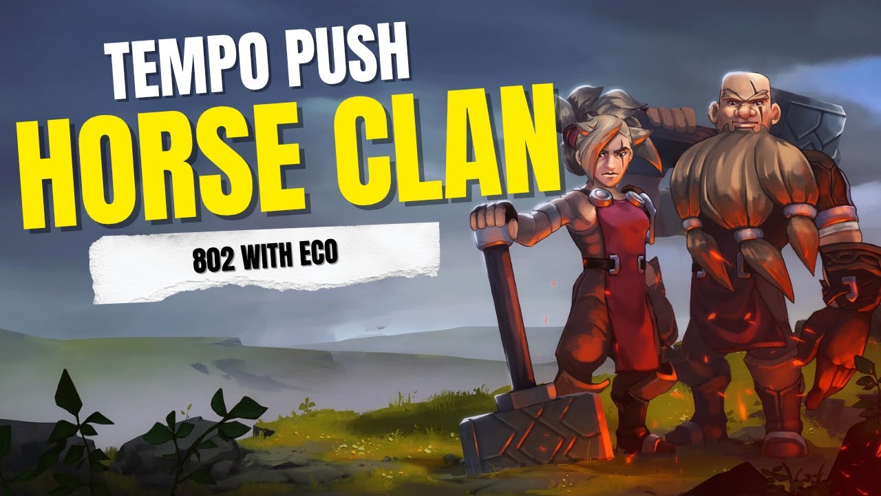 Tempo Horse in 802 | Horse clan in 3v3 | Northgard