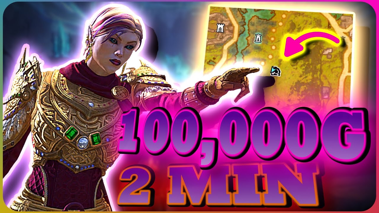 Eastern Solstice Gold Farm - 100k in 2min (Time-Limited!) | ESO Gold Guide 2025