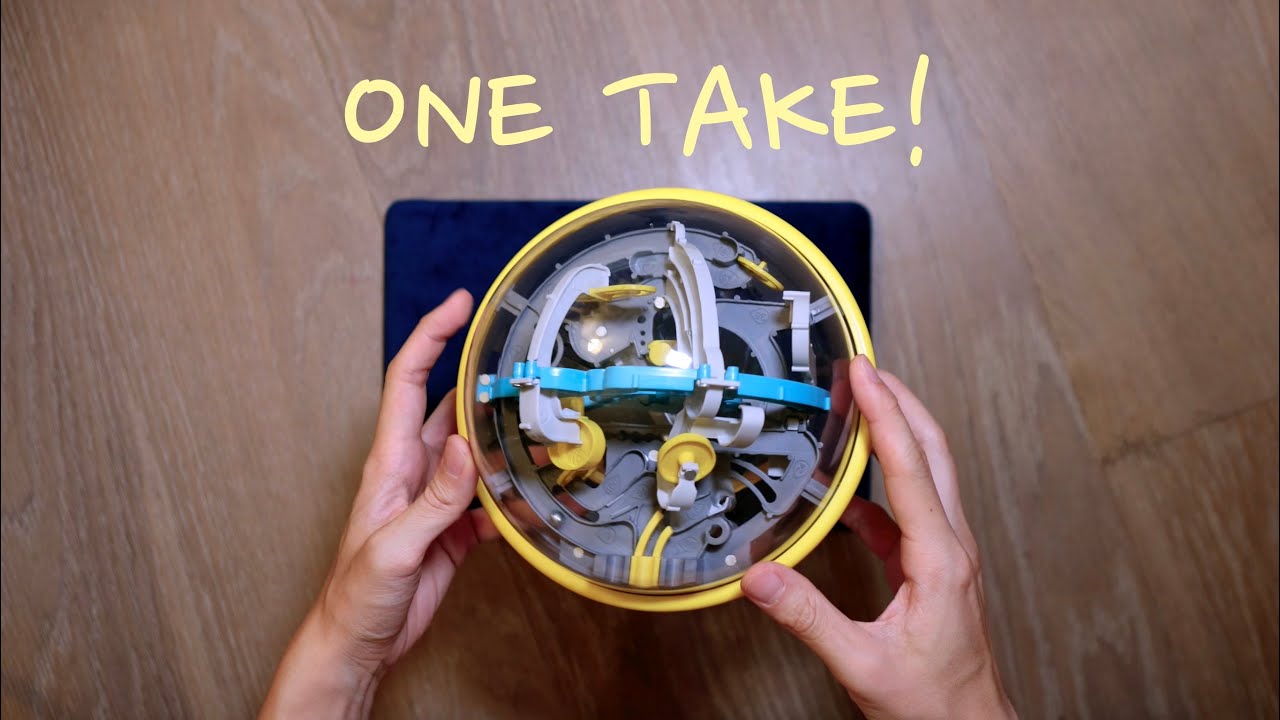 ULTIMATE hand eye coordination challenge - Complete 100 hurdles in Perplexus Beast in ONE go