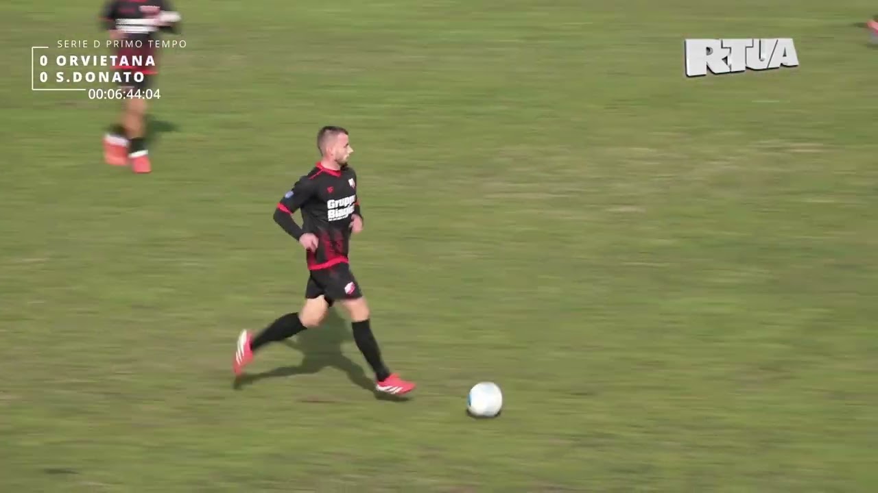 Orvietana - S.Donato Tavarnelle 1-0 1°tempo