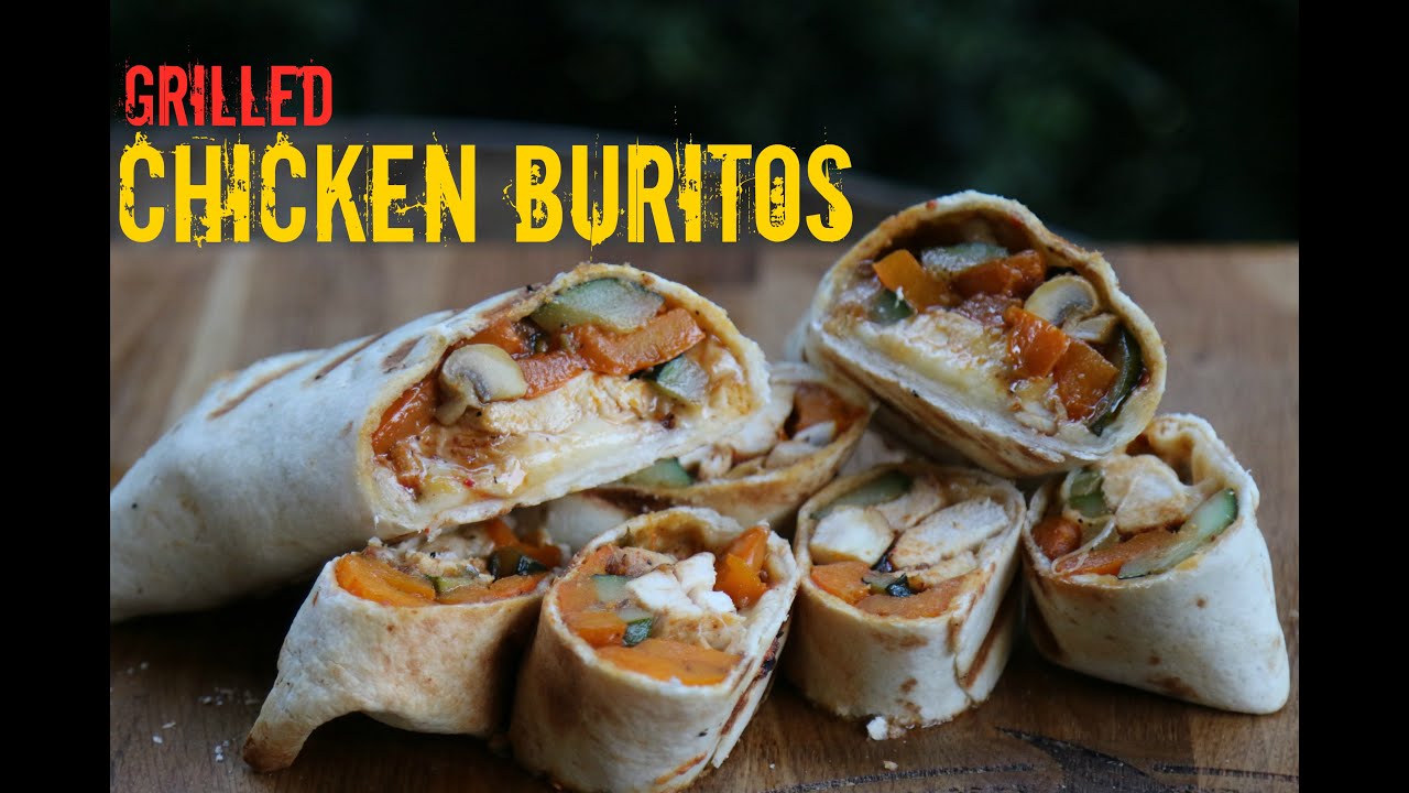 Bacon Goodness Chicken Burritos vom Grill