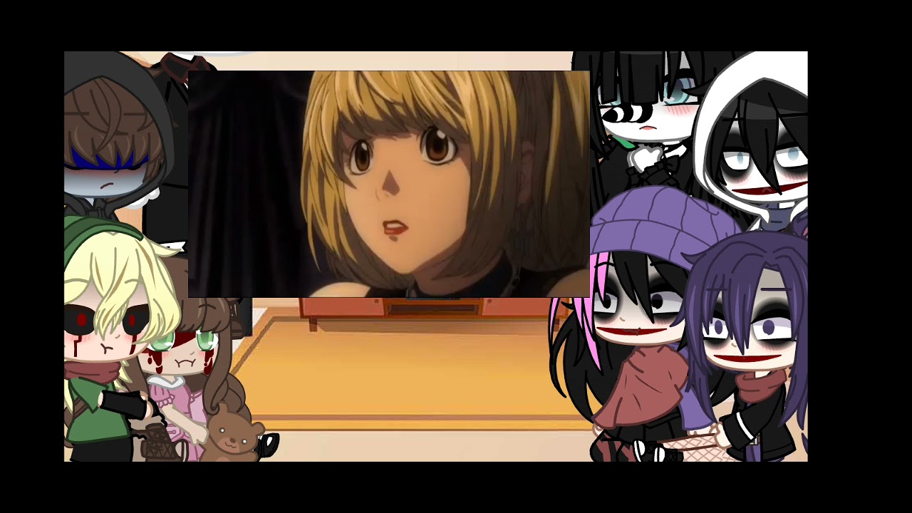 🥀 Creepypastas reaccionan a Misa Amane como Jane The Killer 🥀 Death Note x Creepypasta||SPOILERS