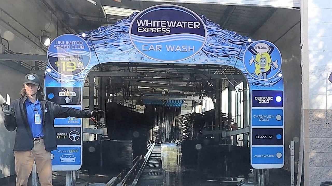 CW 83 | Belanger tunnel | WhiteWater Express Car Wash | Plano, TX ~ Custer Rd. site