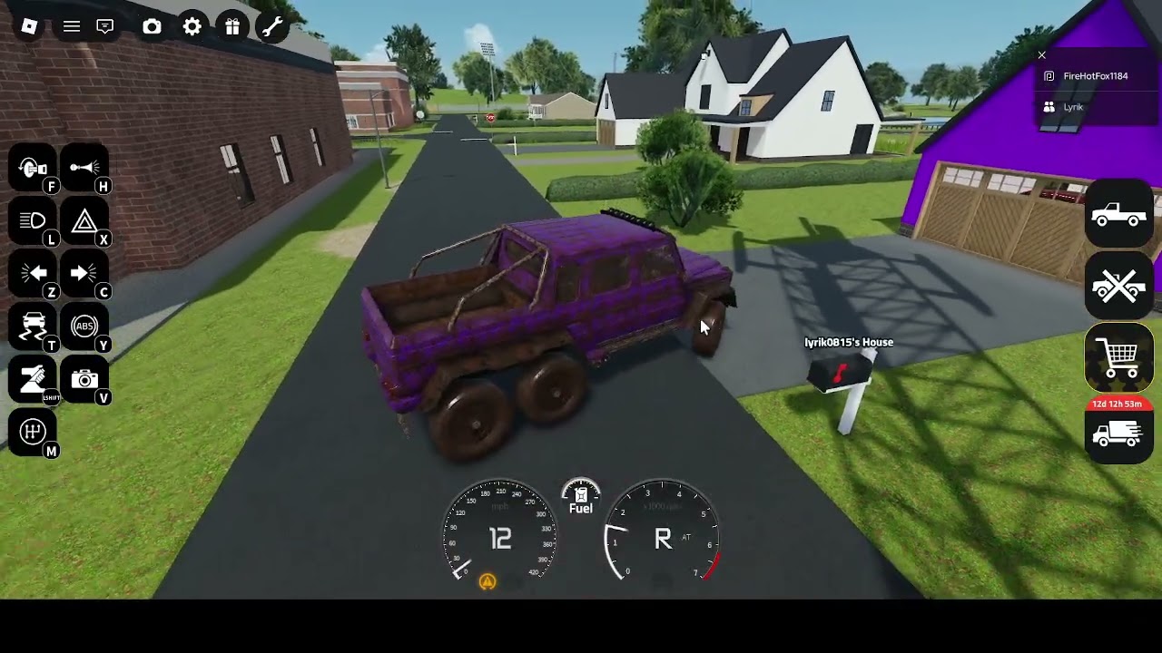 me and lyrik played a mudding simulater