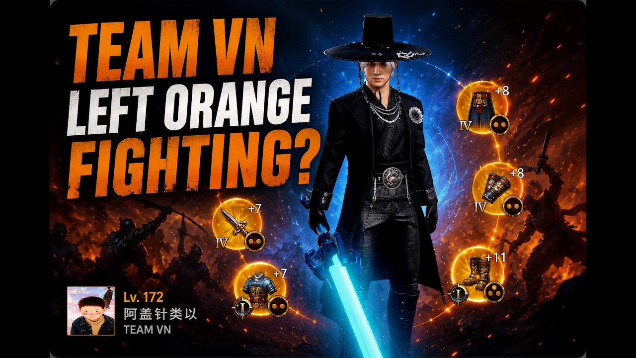 MIR4 - L'&Eacute;QUIPE VN A-T-ELLE ABANDONN&Eacute; ORANGE DANS LA BATAILLE ?