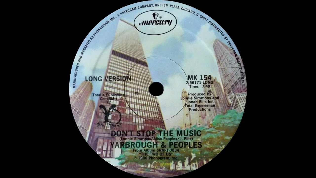 Yarbrough & Peoples - Don't Stop The Music (переработка Dj ''S'')