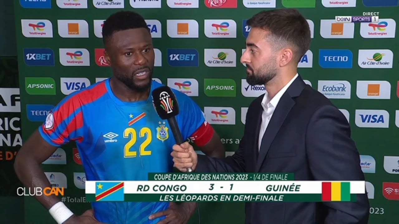C.Mbemba RD CONGO 3-1 GUINÉE :  CETTE CAN 2023-2024 ET POUR NOUS ON VA FIMBU TOUT LE MONDE !!!