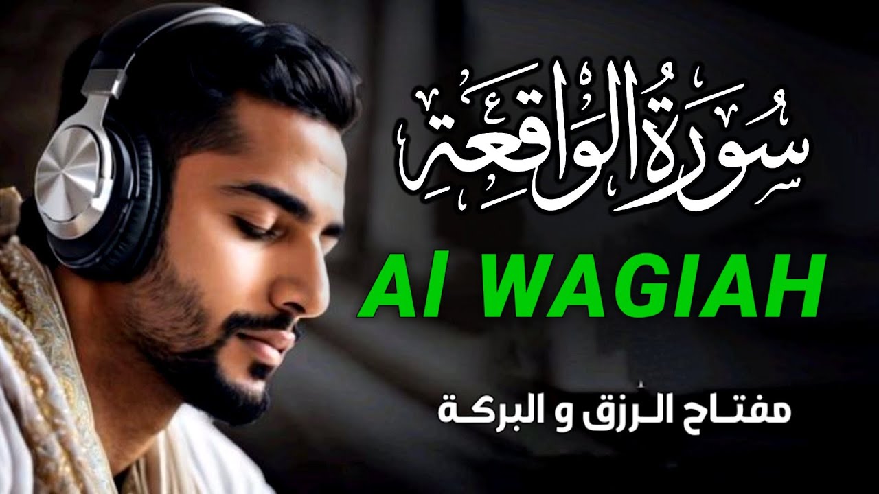 سورة الواقعة 🧡للرزق والبركة  باذن الله/ Sura Al Waqiah🧡بصوت يريح النفس ويجلب الطمئنية