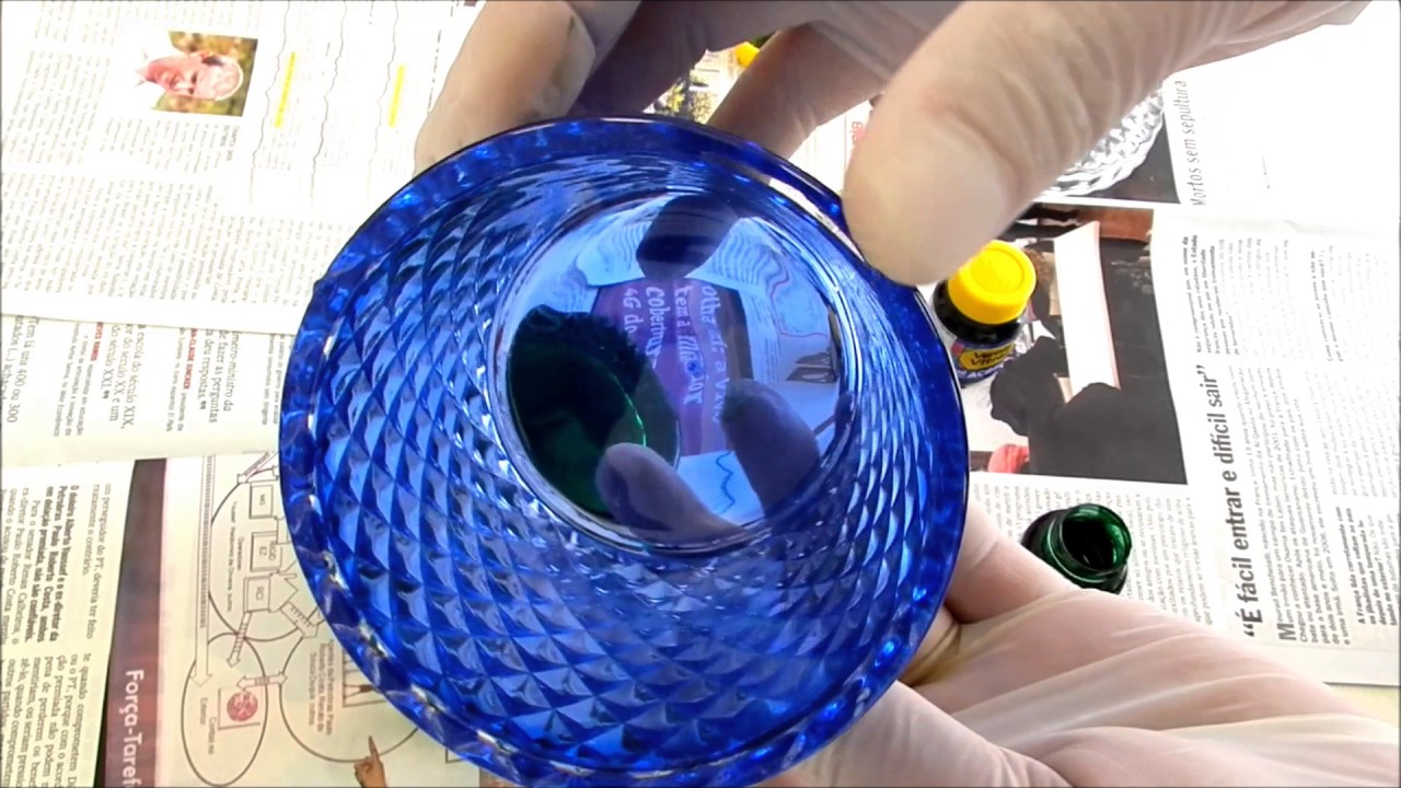 Como Pintar Vidros - Simples & Fácil - Acabamento Profissional