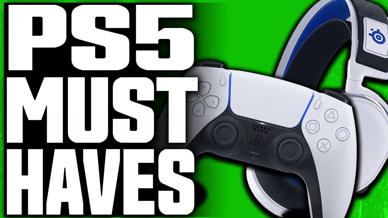 PS5 MUST HAVE ACCESSORIES - TOP Playstation 5 Accessories - Best PS5 Accessories
