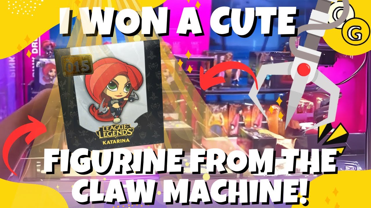I WON AN EXPENSIVE FIGURINE FROM THE CLAW MACHINE! | Claw Gamer