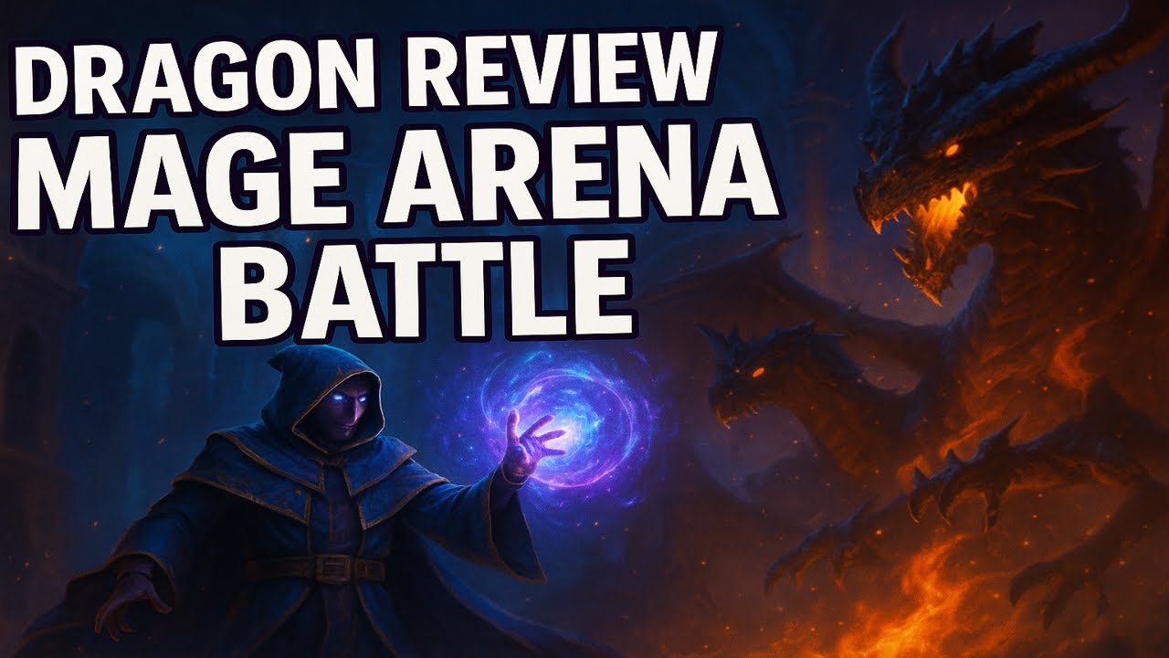 Dragon vs Mage Arena Gameplay (Epic Battle!) | Dragon Review”