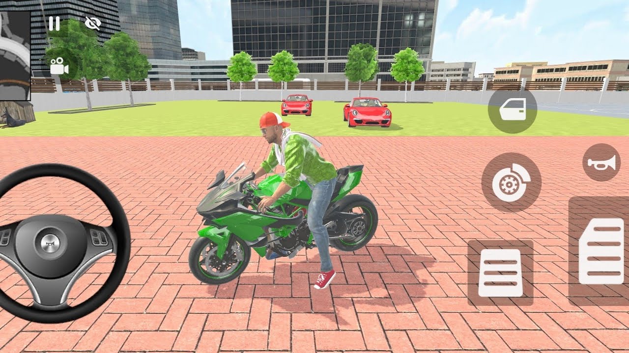 🎮Franklin order by 2️⃣ Red Super Car  and 2️⃣  in Indian bike 🇮🇳 Thief Auto simulator🎮