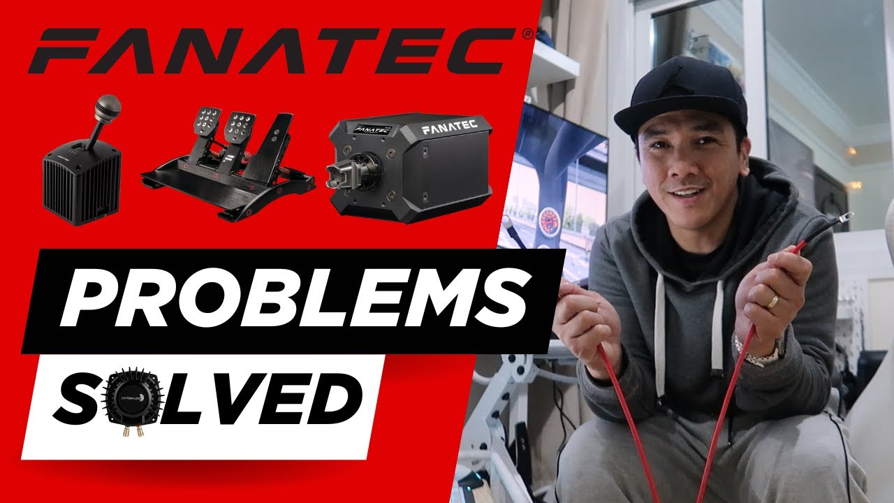 Fanatec FFB Loss, Mis Shifting, Pedal Disconnection & Bass Shaker EMI [FIXED]