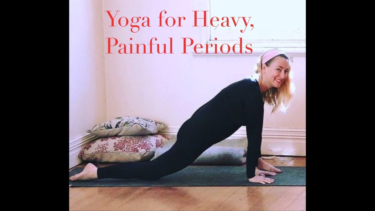 YOGA FULL LENGTH CLASS for Heavy Periods & Painful Cramps with YogaYin