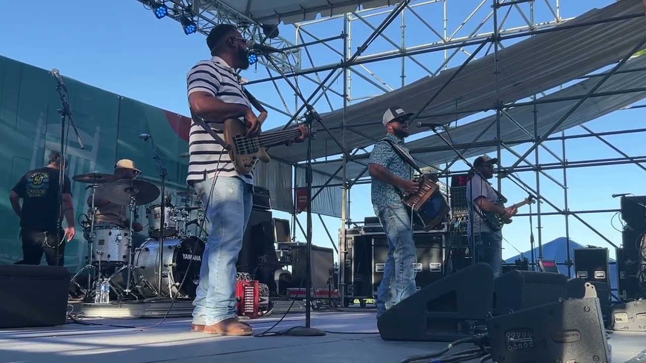 Rusty Metoyer and The Zydeco Krush Live Performance - 2023 Oregon Waterfront Blues Festival (2 of 2)