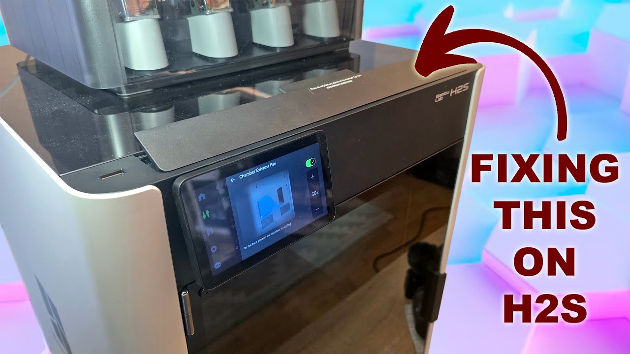 Fixing Bambu Lab H2S Top Vent Doors