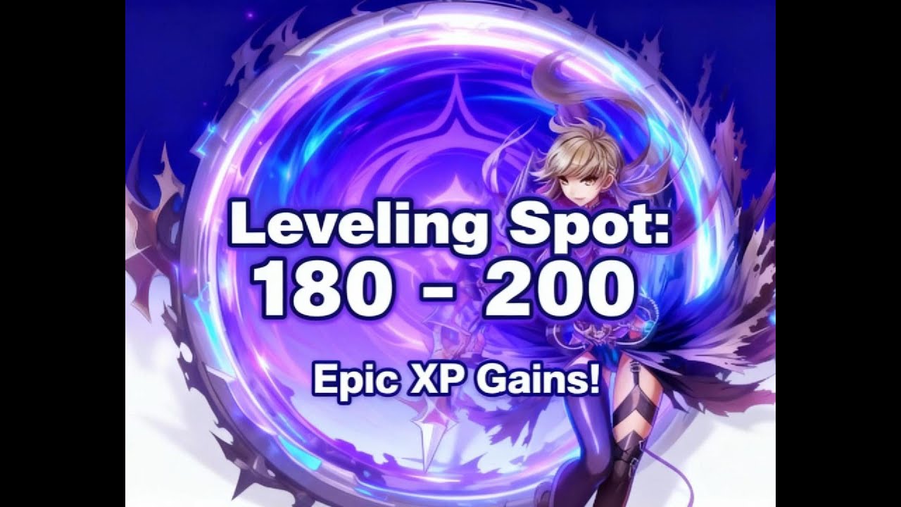 IRO -  “From 180 to 200 REAL QUICK! Best Leveling Spot Revealed”