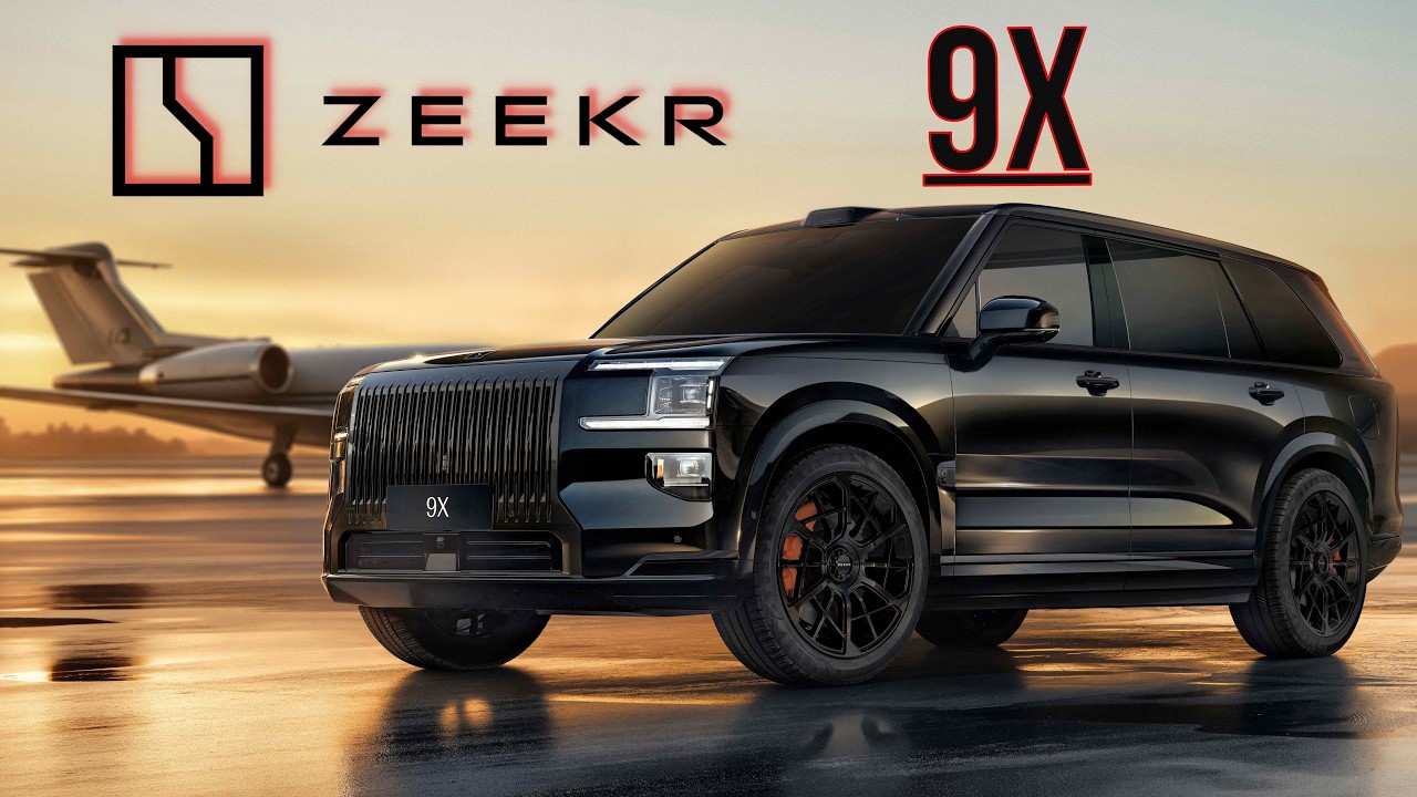 Новый Zeekr 9X — Rolls-Royce из Китая? Показали интерьер и моторы!