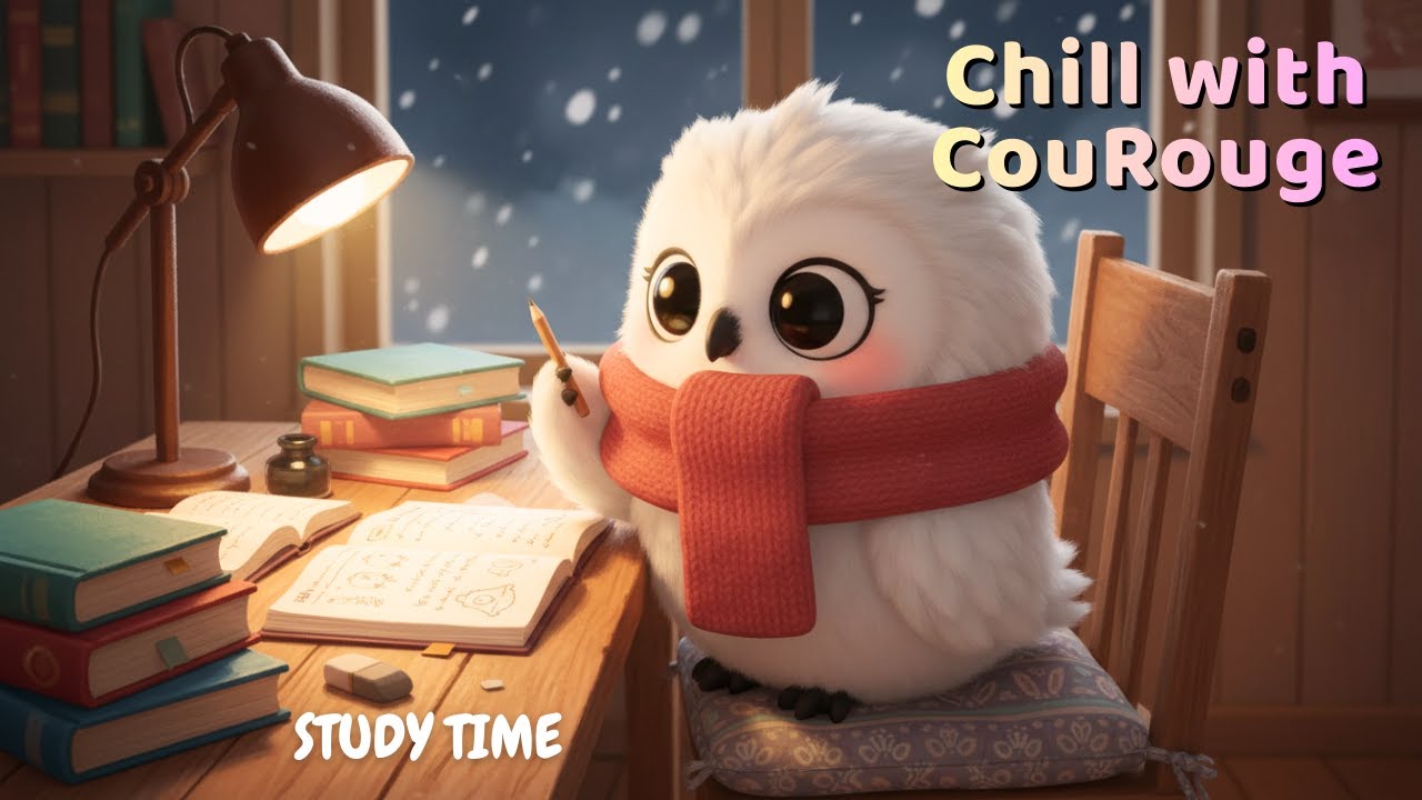 Study Session with CouRouge 📚☕ Deep Focus Lofi to Boost Productivity & Concentration