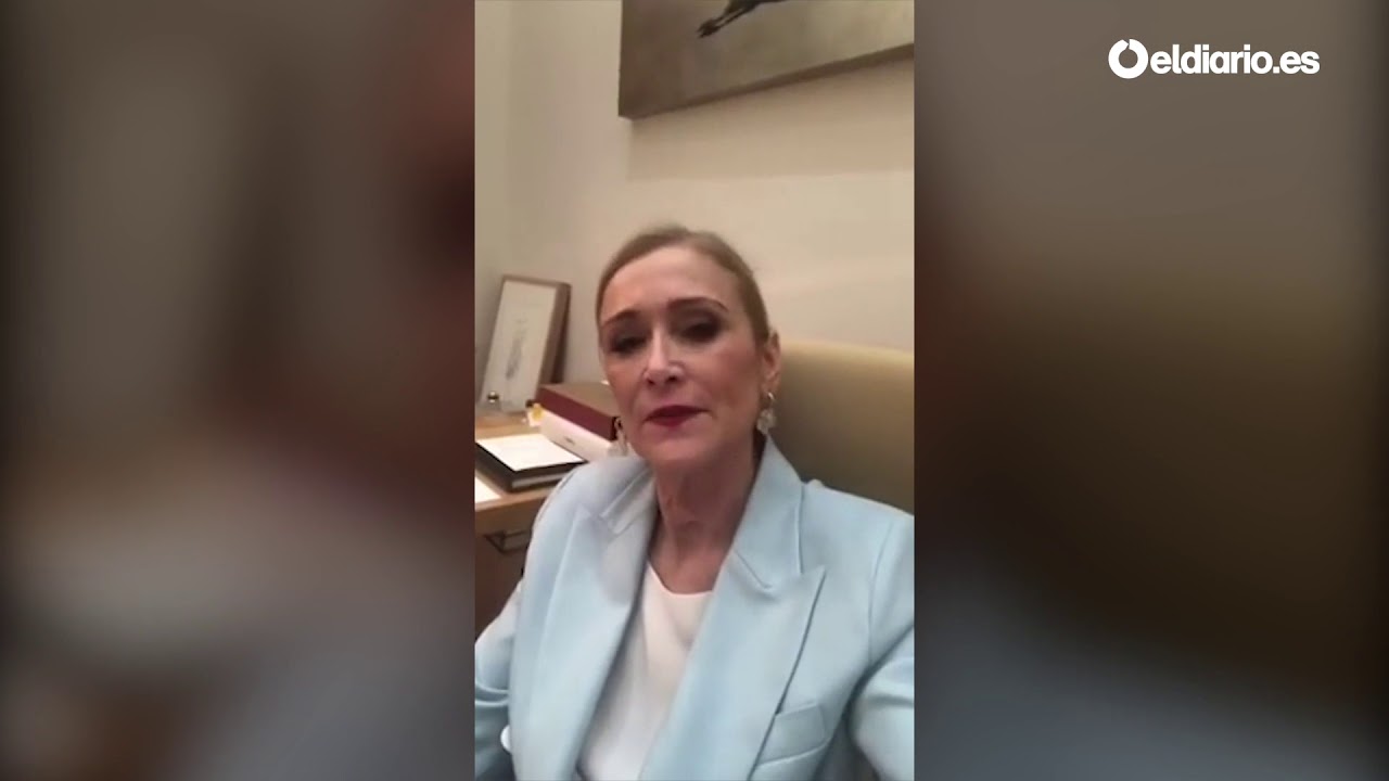 Este es el vídeo completo que Cifuentes ha borrado de su Twitter: 
