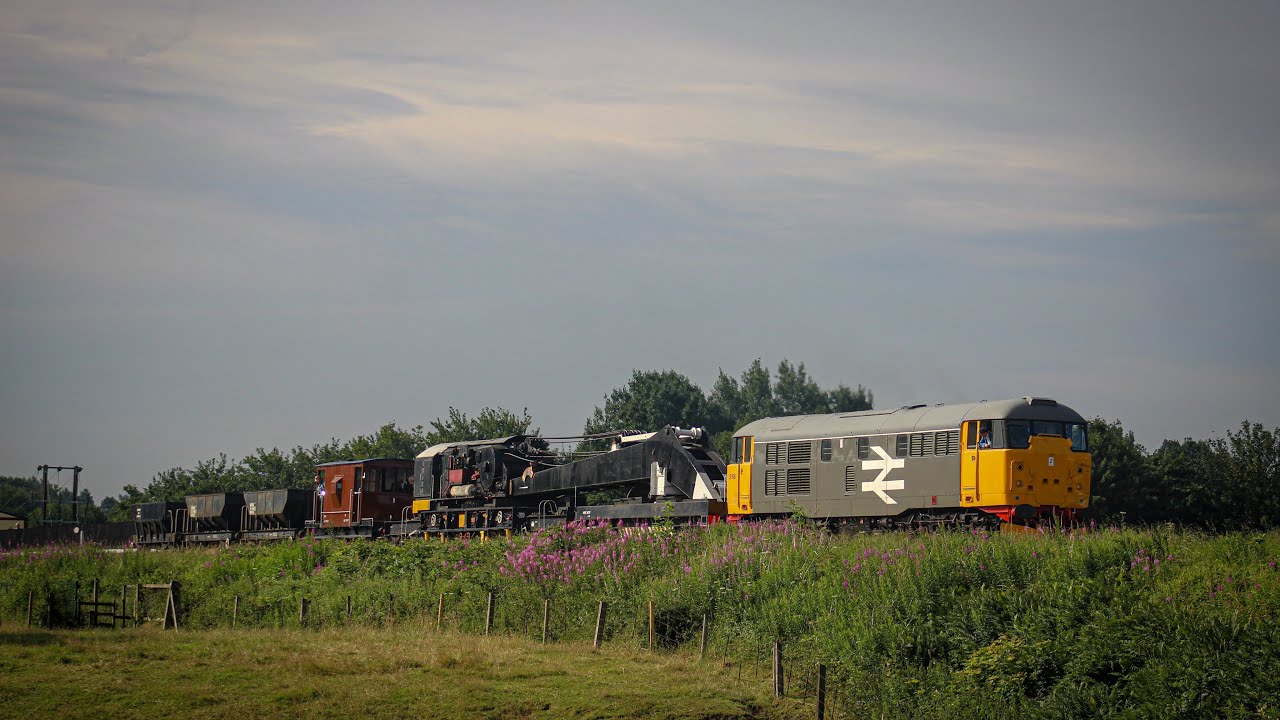 East Lancashire Railway Summer Diesel Gala Day 2, including Photo Charter with 31108! 04.07.2025