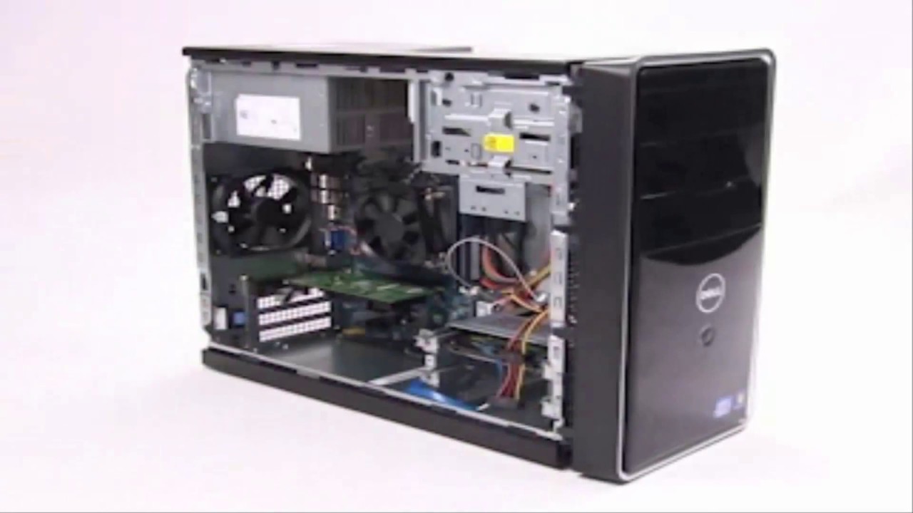 How to disassemble dell inspiron 660 part 1