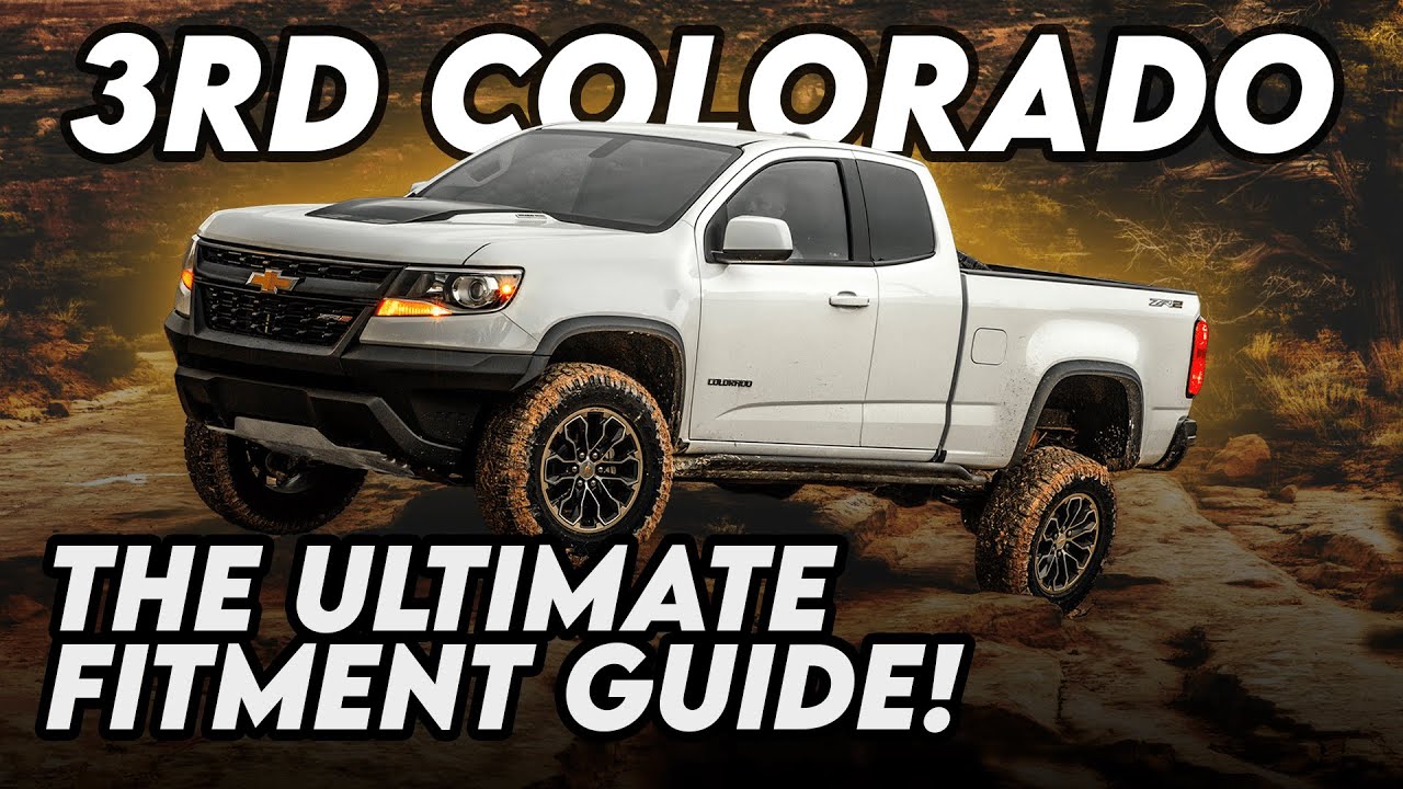 WHAT WHEELS REALLY FIT YOUR 2023-2025 CHEVY COLORADO / GMC CANYON