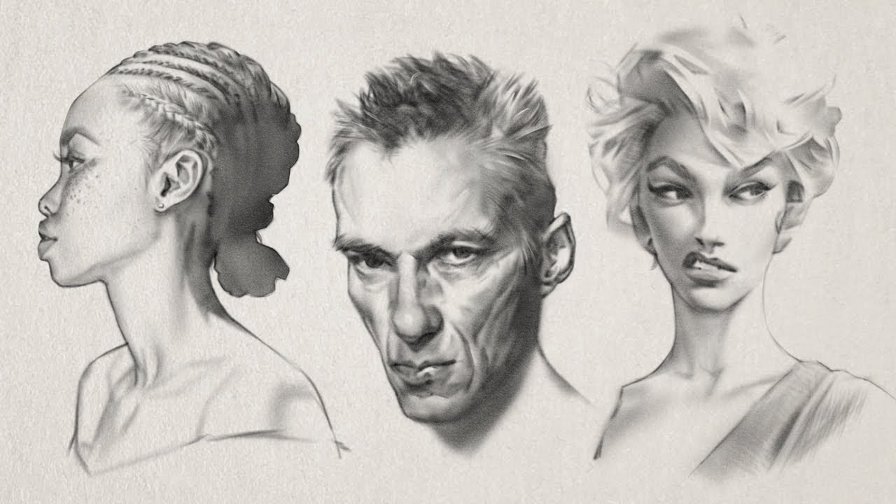 Head Studies - Sketchtember 2022 Day 6