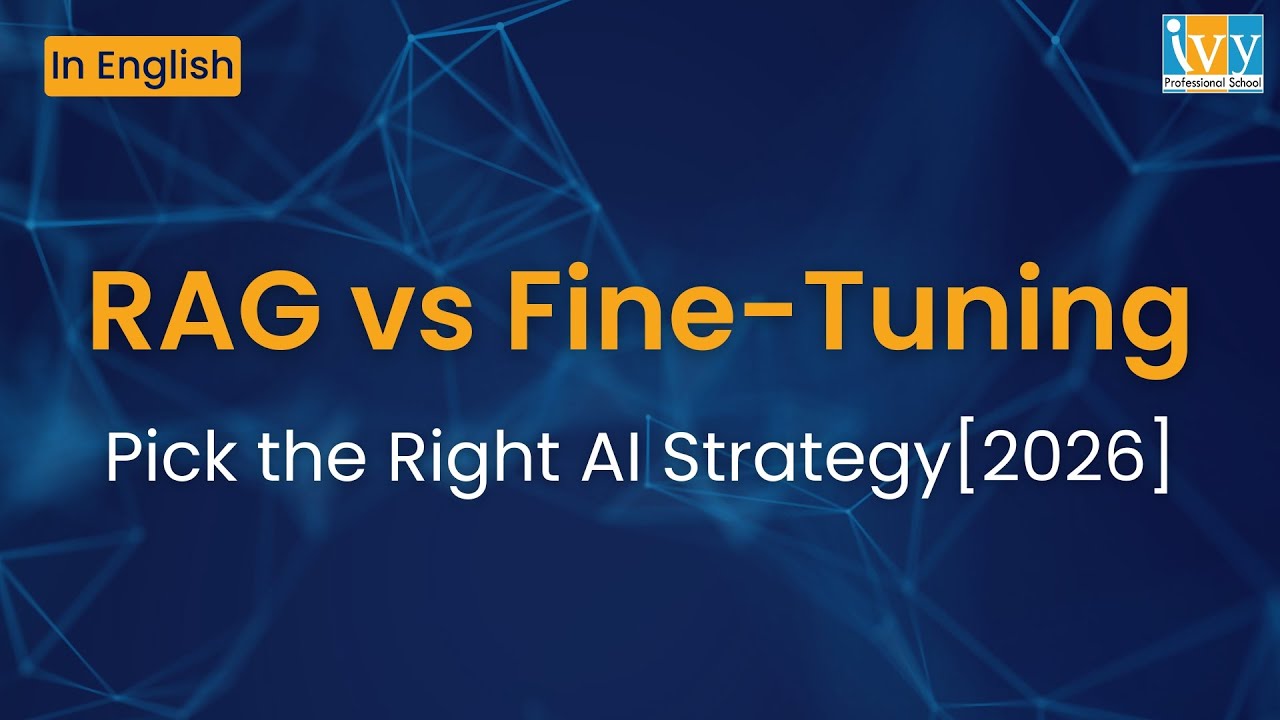 RAG vs Fine Tuning: Choosing the Right AI Strategy 