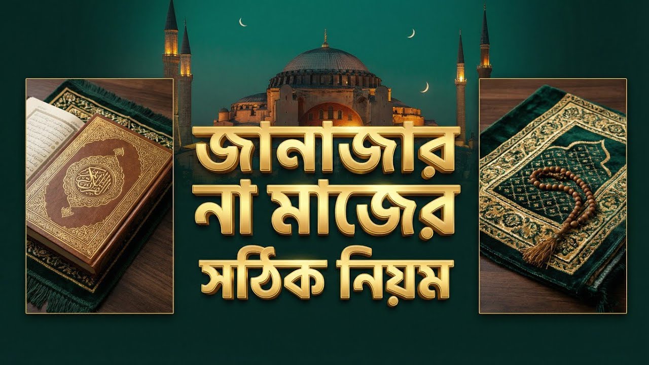 জানাজার নামাজের সঠিক নিয়ম ও পদ্ধতি (হানাফী) | জানাজা নামাজ পড়ার নিয়ম | Janaza Namaz Rules