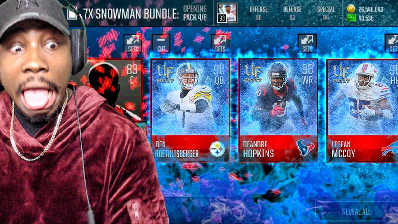 EPIC ULTIMATE FREEZE PACK OPENING, PRESENTS & SETS! Madden Mobile 18 Gameplay Ep. 18