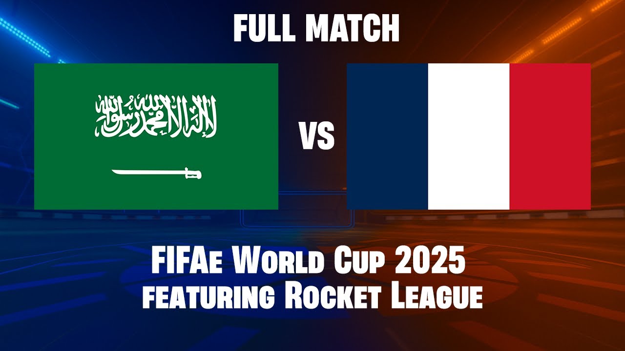 [NO COMMENTARY] Saudi Arabia vs France | Semifinal | FIFAe World Cup 2025 featuring Rocket