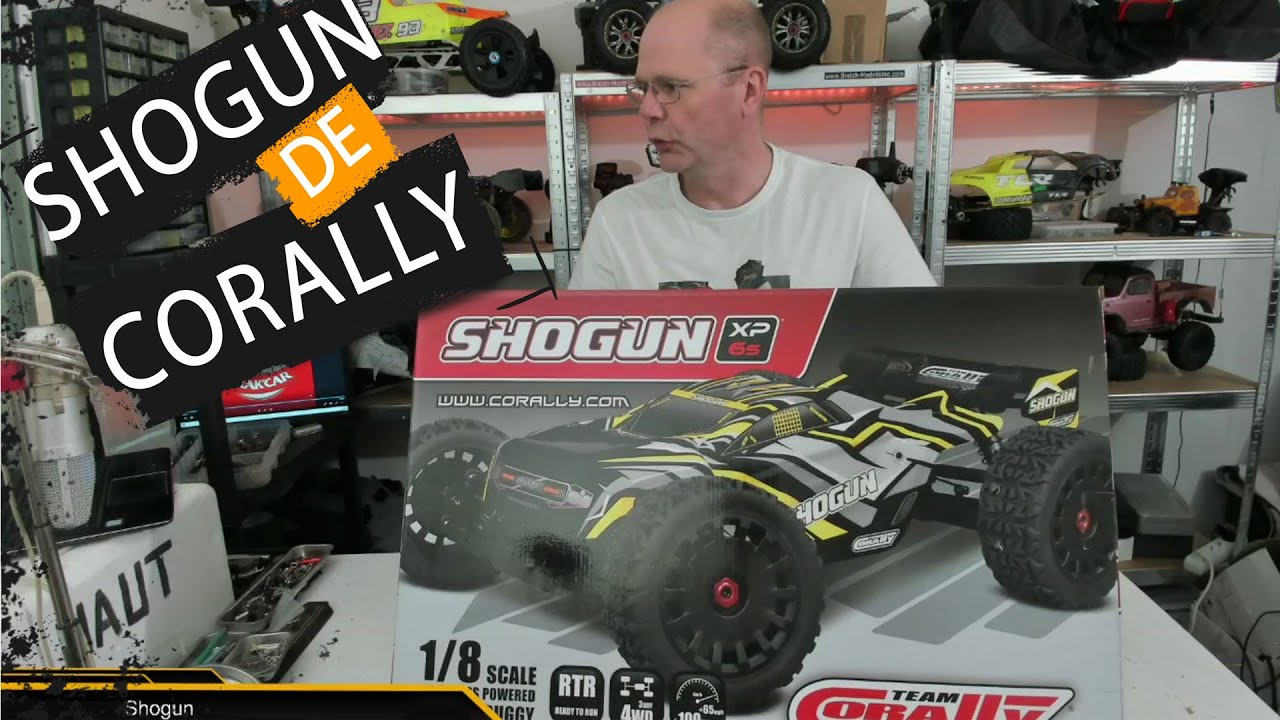 Team Corally Shogun déballage et présentation du Truggy 1/8 4S et 6S