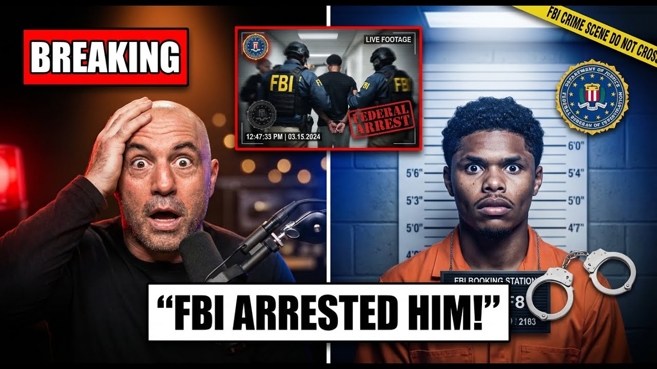 "THIS IS SERIOUS!" Joe Rogan Reacts To Shakur Stevenson's FBI ARREST! He's In JAIL!