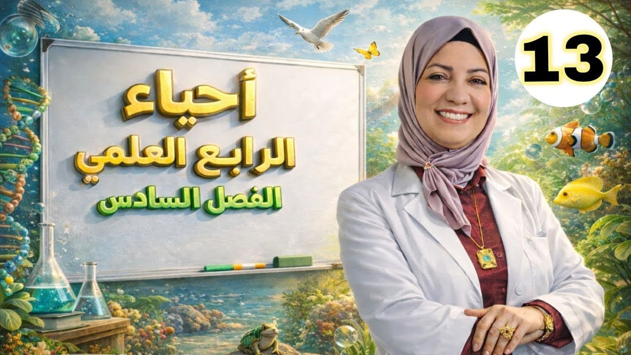 احياء الرابع العلمي/ الفصل السادس الجهاز العضلي والهيكلي للحمامة / محاضرة 13