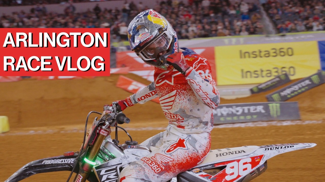HUNTERS FIRST 450SX WIN!! ARLINGTON 2026