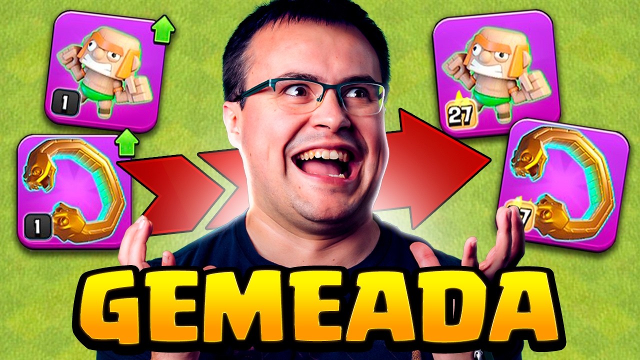 GEMEANDO los Equipos para la Guerra de Clanes 🔥 Clash of Clans