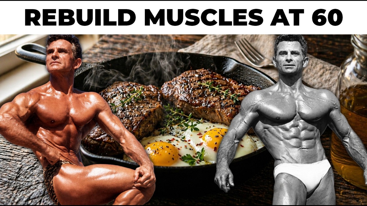 This 1950s Bodybuilder Diet Will Help Elderly Build Muscle After 60s