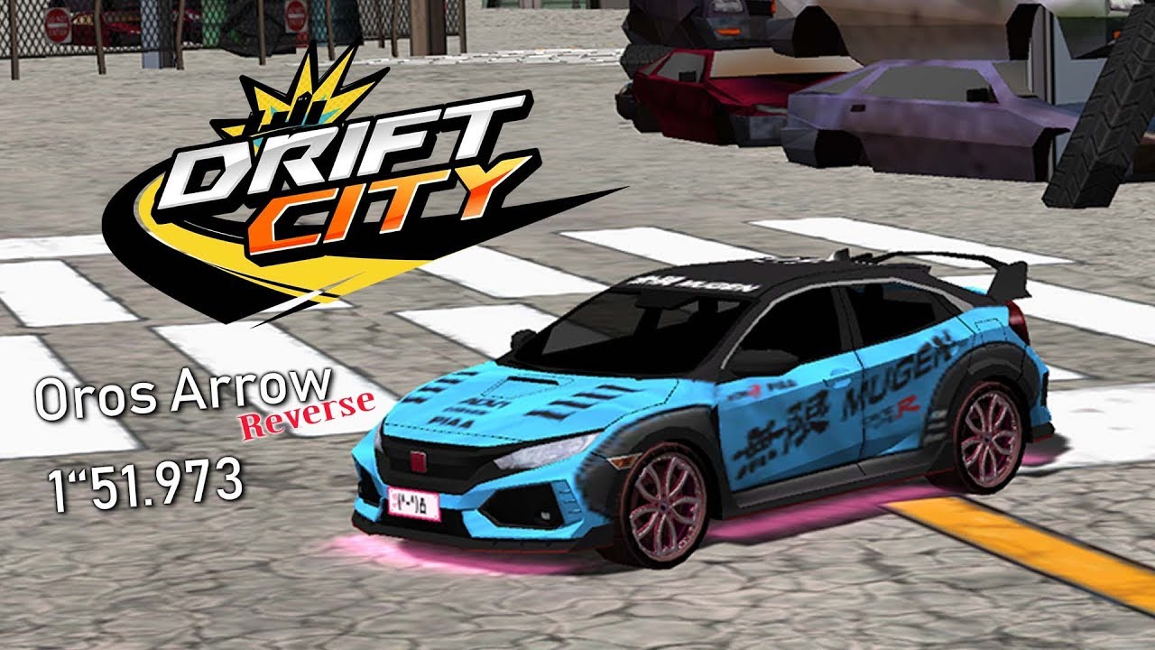 스키드러쉬 | 오로스 화살표 역방향 1:51.973 / Drift City/SkidRush | Oros Arrow Reverse