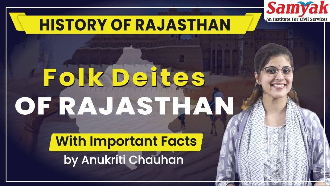 Folk Deites of Rajasthan in English by Anukriti Chauhan | Samyak